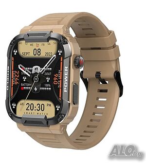 Мъжки военен смарт часовник MELANDA 1.85 Bluetooth Call Smartwatch
