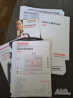 Лаптоп TOSHIBA Satellite A200