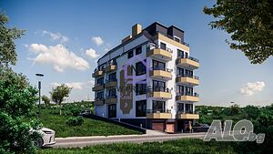 Двустаен, тухлен апартамент в Зона Д, Меден Рудник!