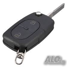 Кутийка за ключ Audi(ауди)А2/А3/А4/А6/А8-батерия 2032/1616-2 бутона