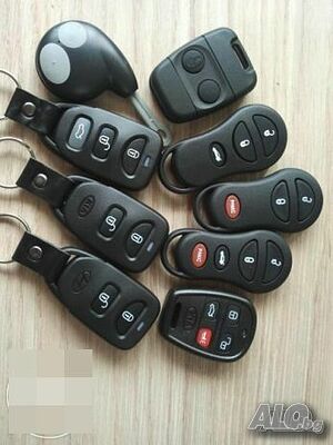 Кутийка, Гумени бутони за дистанционно Chrysler Voyager, Jeep Cherokee