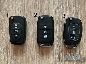 Кутийка ключ дистанционно за Киа/Kia Hyundai/Хюндай