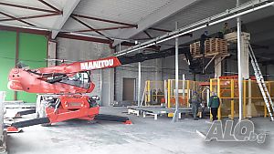 Маниту / MANITOU MRT 2150+ Телескопичен челен товарач Ротационен 360°, 5т., 21,5м