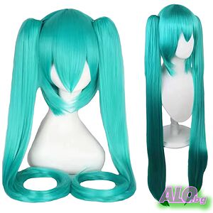 Косплей аниме перука Hatsune Miku Cosplay | Аксесоари | Варна