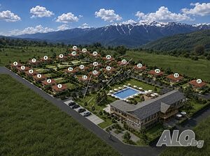 Луксозна къща от инвеститор в бутиков комплекс и на 10км от Боровец!