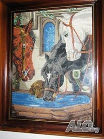 продава гоблена ”Коне на водопой”/”Horses at the watering”/!
