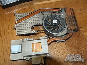 Продавам радиатор и вентилатор за Acer 5920G на части
