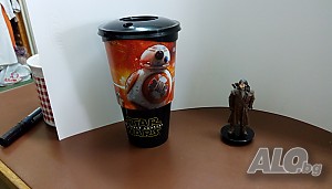 Star Wars филмови колекционерски чаши и фигурка на джуджето Кили