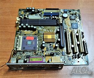 Дънна платка AMD с процесор - ретро модел Работещ