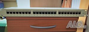 Пач панел за шкаф 19” FTP 24x порта, Cat.5