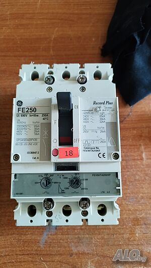 Шалтер прекъсвач General Electric FE250 - трифазен 250A