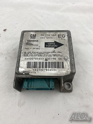 Модул, Компютър Airbag за Opel, GM, Siemens, 09 114 687, EG, 20 лв