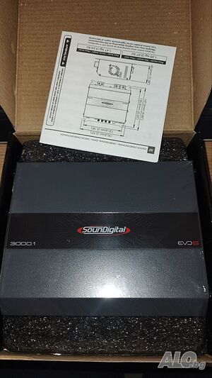 Усилвател за кола Soundigital 3000.1d evo 6