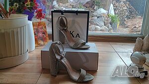 Steve Madden Сандали “Carrson” дамски обувки с дебел ток запазени, оригинал.