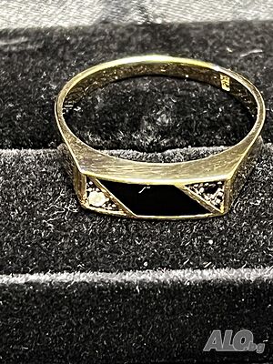 Златен пръстен prasten zlaten 14 K 585 gold