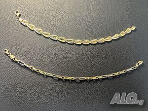 Златни гривни zlaten 14 K 585 gold griwna grivna