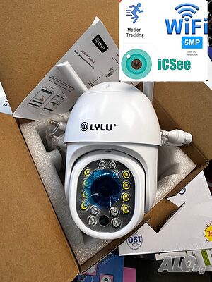 Camera ip wifi 6 mpx LYLU icsee smart безжична камера видеонаблюдение