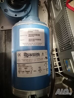 Продавам eл. мотор ”SPECMA model pwm 3616-5062-86-88-1-71c