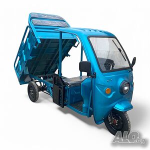 Електрическа карго триколка MAX MOTORS с покрив 2500W/ 60V/ 45Ah