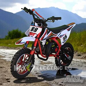 Детски Бензинов Кросов Мотор MX Sport 50 кубика Red