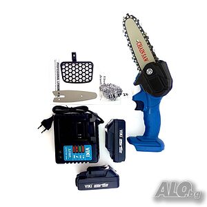 Мини резачка за дърва VikiLux 24V / 5 Ah Lithium-Ion