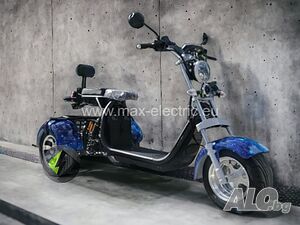 Електрическа триколка BIG HARLEY 3000W - SKY BLUE