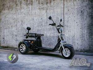 Електрическа триколка BIG HARLEY 3000W - PURPLE RAIN