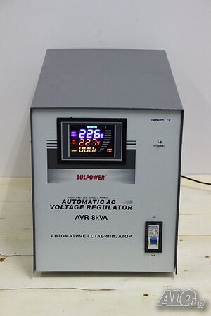 Стабилизатор на ток и напрежение BULPOWER 8KW с лед дисплей