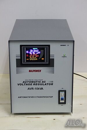Стабилизатор на ток и напрежение BULPOWER 10KW с лед дисплей