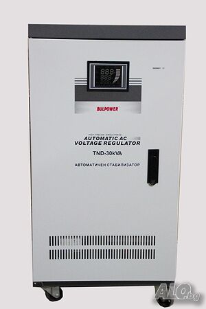 Стабилизатор на ток и напрежение BULPOWER 30KW с лед дисплей