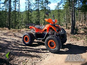 Бензиново ATV/АТВ 125cc Grizzly Tourist - ORANGE