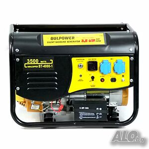 Генератор за ток с ел. стартер BULPOWER 3.5 KW Монофазен