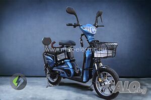 Електрически скутер-велосипед MaxMotors EBZ16 600W - BLUE