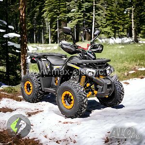 Бензиново ATV/АТВ MXF ATTACK 150 кубика, Orange, R-N-D автомат