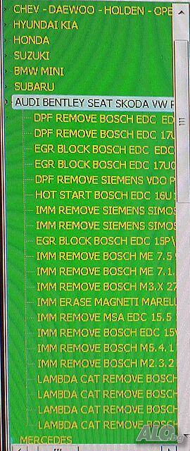 VOLTA 1.2 fap,dpf,flap,immo.egr,hot start,ad-blue,cat--off