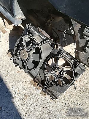 Перка с дифузьор за охлаждане на volvo s40/v40 2000 cc 136kc 1997г