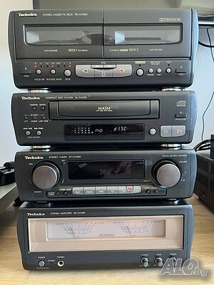 Продавам ретро Hi-Fi сет - Technics SC-CA1060