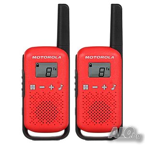 Радиостанция MOTOROLA TLKR T42 Червен цвят