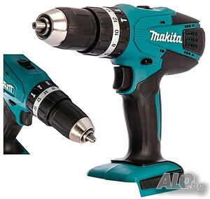 Makita HP457D Винтоверт с 3 функции + Зарядно (Без Батерия). Внос от Англия.