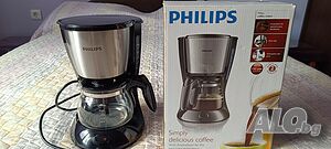 Продавам шварц кафемашина Philips Daily Collection HD7435/20