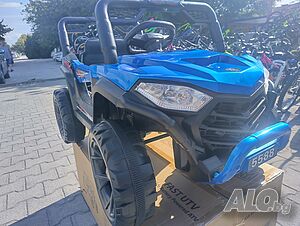 TEXAS акумулаторен джип Fast UTV син