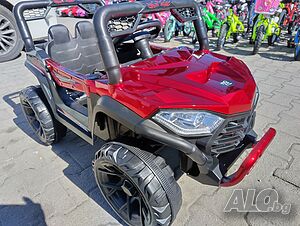 TEXAS акумулаторен джип Fast UTV червен