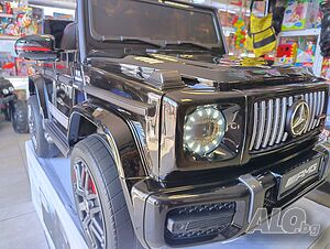 MERCEDES Акумулаторен джип AMG G63 черен