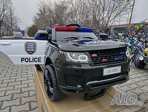 POLICE акумулаторен джип SQUAD черен