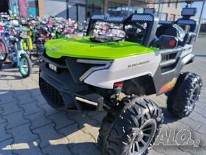 F1 Двуместен акумулаторен джип TURBO 4x4