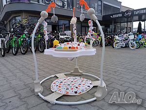 MONI Детско бънджи MAGIC FUN бежов