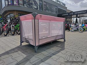 MONI Детска кошара SOLO розов