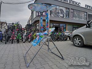 MONI Градинска люлка със сенник FUNNY син
