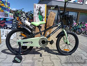 BYOX Велосипед 18” CYBER сив