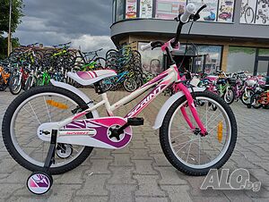 SPRINT Велосипед 20” ALICE бял